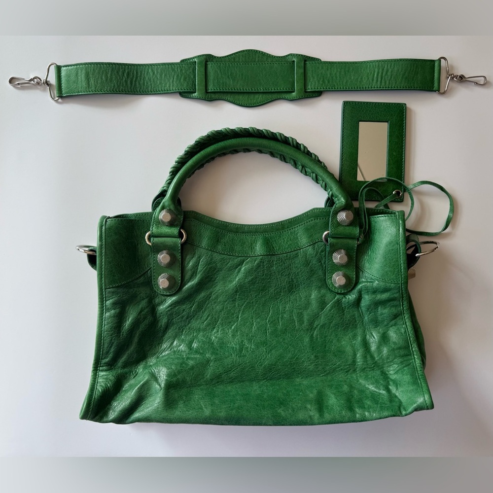 ‼️SOLD‼️Balenciaga F/W 2009 GSH Pommier / Apple Tree Green City Bag - Picture 3 of 11